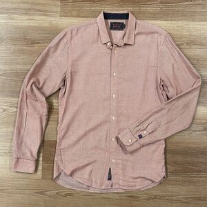 Men's Pink Button-Up Shirt